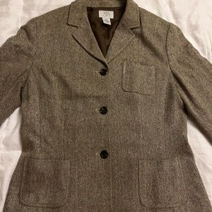 LOFT - VINTAGE Classic Wool Blazer - perfect for fall and winter.